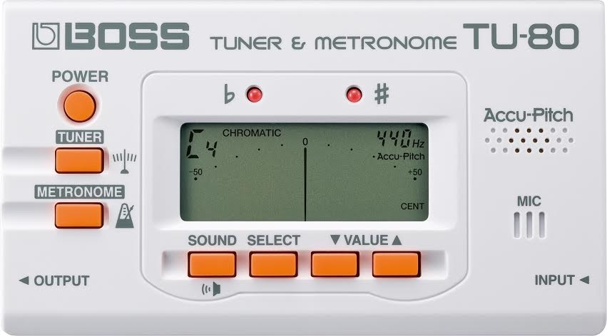 BOSS TU-80 Tuner & Metronome